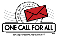 Support Bainbridge Island Senior Center through One Call for All
