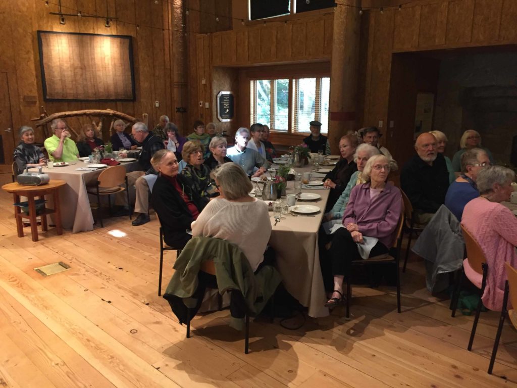 The turnout was great -- as was the menu.