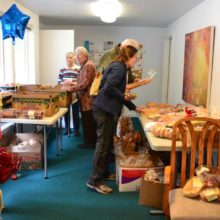 Monday's start off with free baked goods, provided by local grocers,