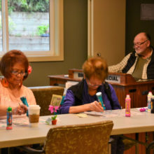 Bingo was on the schedule that Monday (as it is every Monday).