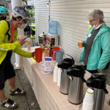 Coffee and tea table