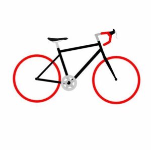 electric bike clip art