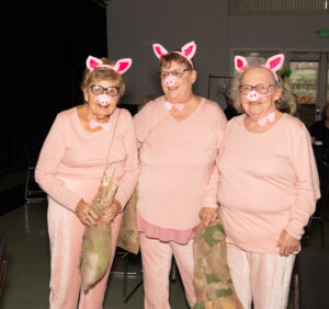 Image: People in Three Little Pigs costume