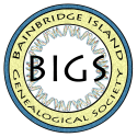 Bainbridge island genealogy society logo