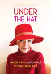 Florence Klein wearing a red hat - book cover