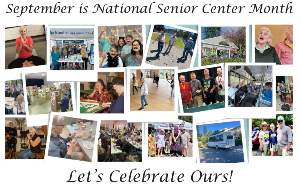 September is Senior Center Month