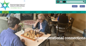 Screenshot of BISCC home page