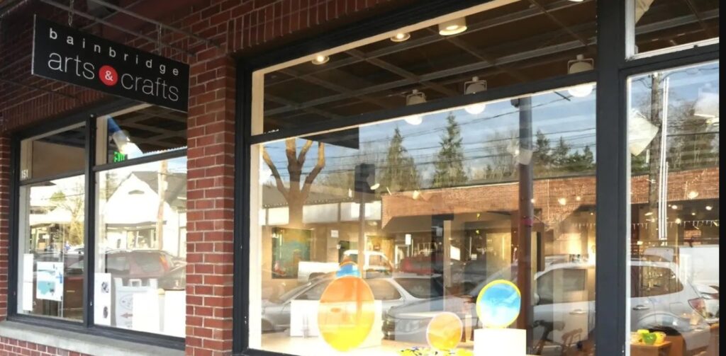 Bainbridge Arts & Crafts storefront