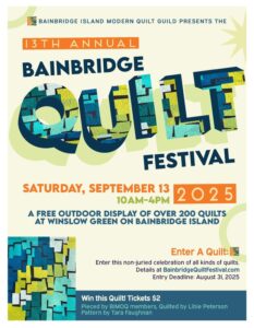Quilt Festival poster