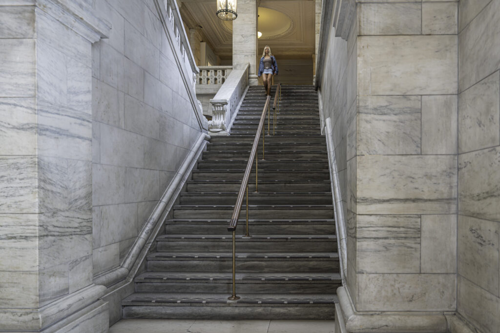 New York Public library staircase