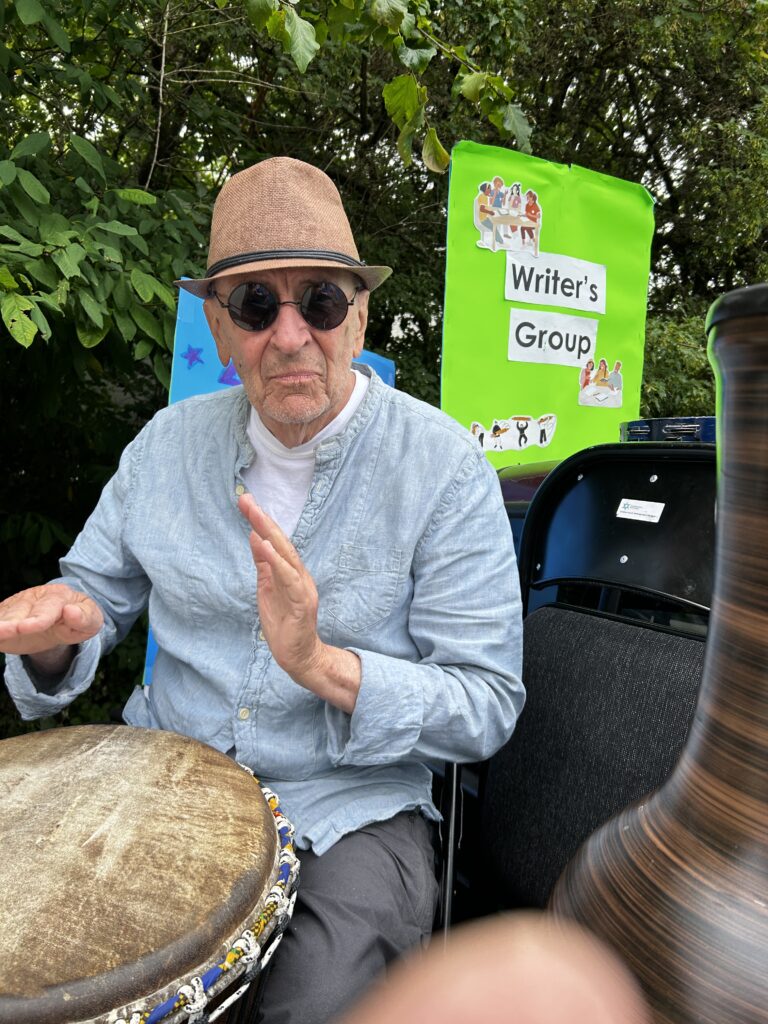 John Van Dyke drumming